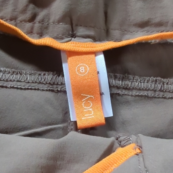 Lucy Light Brown Cargo Pants - Picture 4 of 6